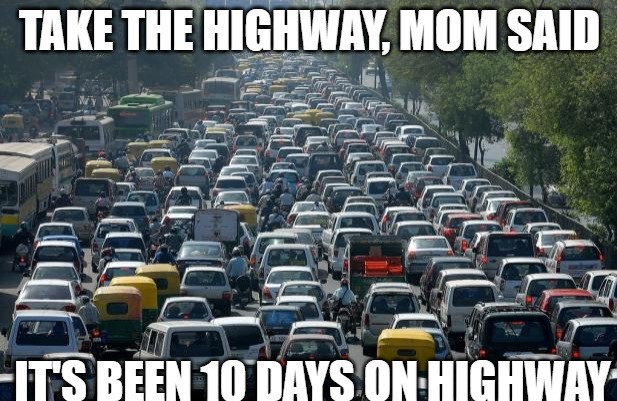 traffic meme