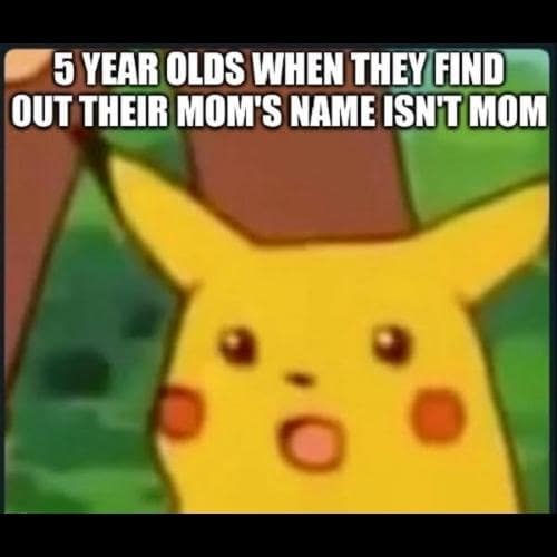 Surprised Pikachu Memes