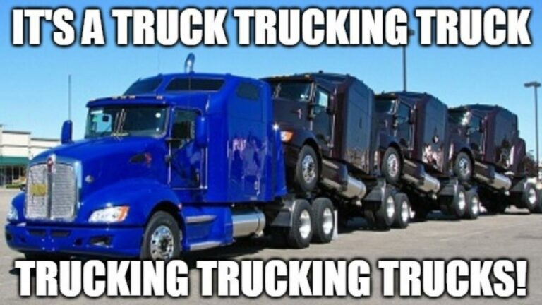 40+ Trucker Memes That Will Make You Giggle While Driving Alone