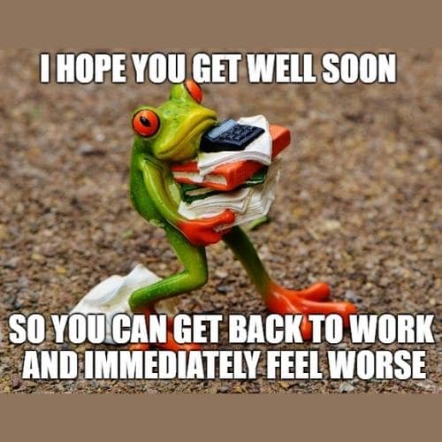 get well soon meme deer