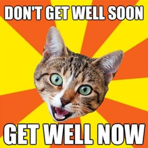 get well soon meme for her